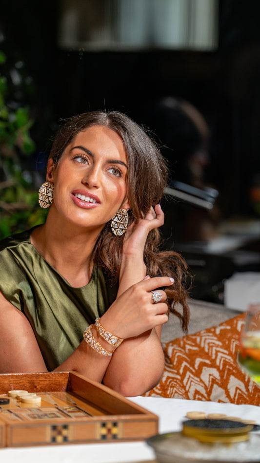 Statement Diamond Earrings